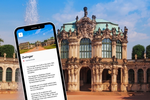 Dresde : Jeu d'exploration de la ville et visite guidée sur votre téléphoneDresde : Chasse au trésor et visite guidée à pied