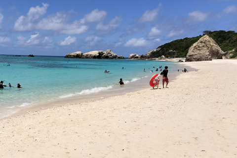 From Naha : Kerama, Tokashiki Island and Whale Watching Tour Tokashiki island + Whale watching