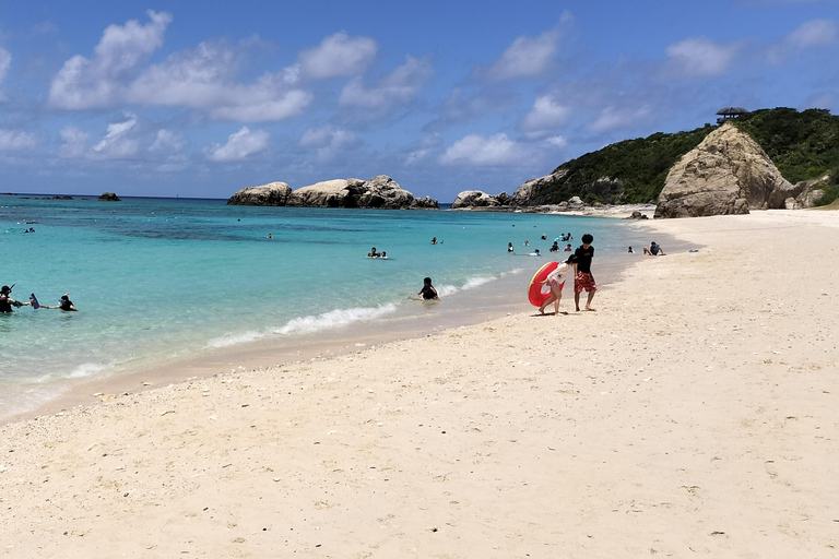 From Naha : Kerama, Tokashiki Island and Whale Watching Tour Tokashiki island + Whale watching