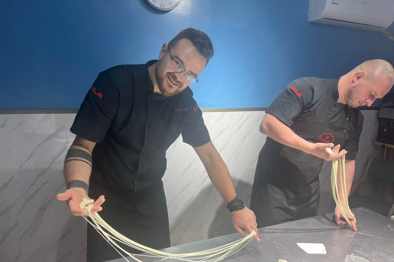 Shanghai: Food-Making Class and M50 Art District Tour Xiaolongbao Cooking Experience Private Course