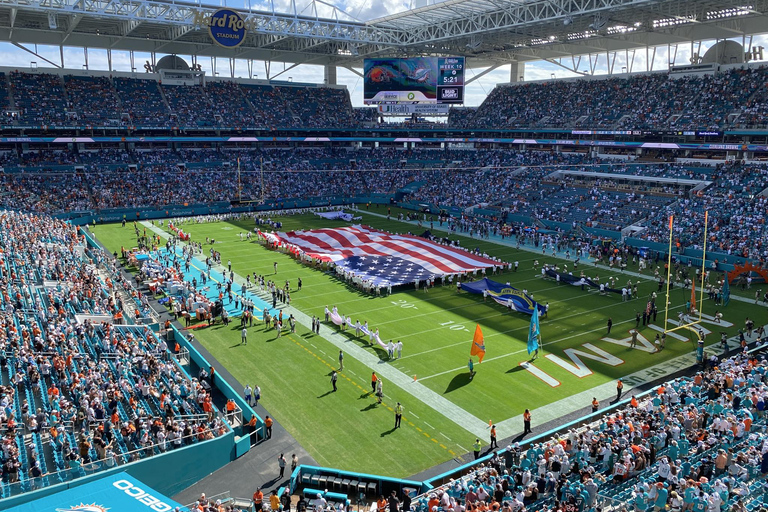 Miami Dolphins NFL Football Game Ticket Sideline