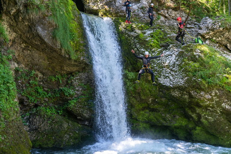Bled: Guided Canyoning Tour with Transport