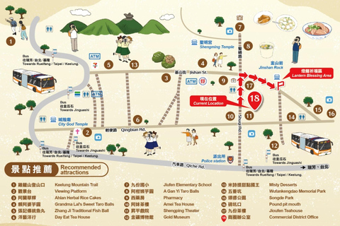 New Taipei: Jiufen Red Lantern Blessing Experience