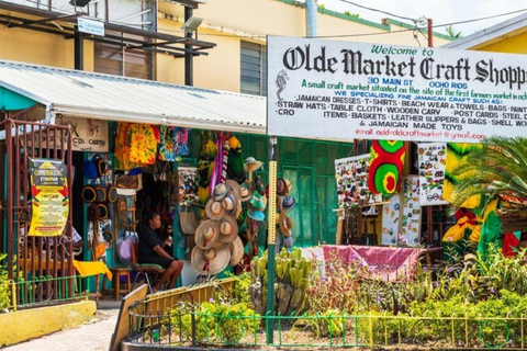 Negril: Seven Mile Beach, Craft Market, and Rick’s Café Tour