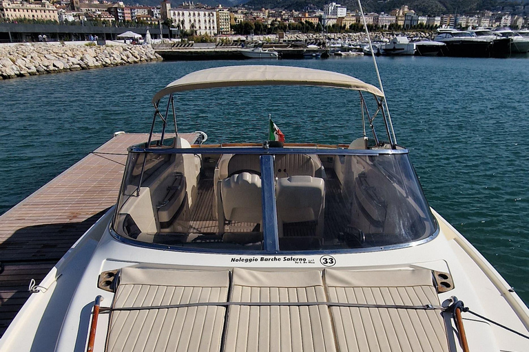 Private Amalfi Coast Boat Tour by boat with Aperitif & snack Private Amalfi Coast Boat Tour by Gozzo with Skipper & Drink