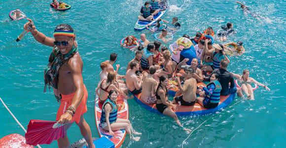 Nha Trang: Coral Reef Snorkeling and Floating Bar Party