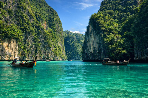 From Phi Phi: Private Luxury Longtail Boat Charter 4 Hours Private Luxury Longtail Boat Charter 4 Hours
