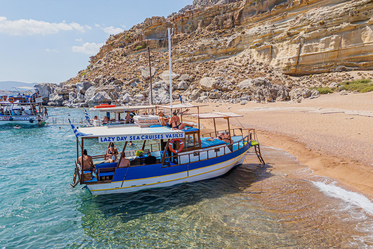 Sailing Lindos & Hidden Bays with Captain Vasilis