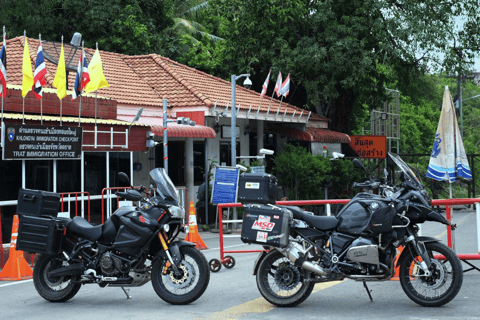 3 dias de passeio de motocicleta pela costa da Tailândia