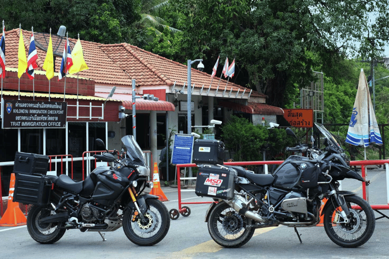 3 dias de passeio de motocicleta pela costa da Tailândia