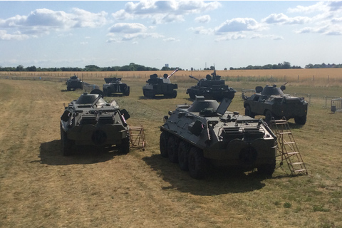 Budapest: MTLB Tank Driving Experience with BTR Ride