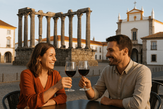 Evora University, Cathedral & Bones Chapel — SkipLine + Wine