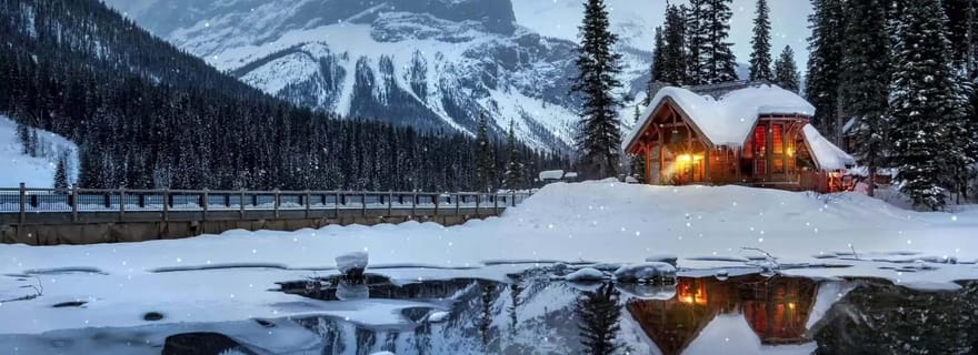 Fairbanks : lodge d'observation des aurores boréales