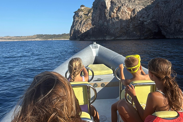 Can Picafort: Speedboat Adventure: Caves & Snorkeling