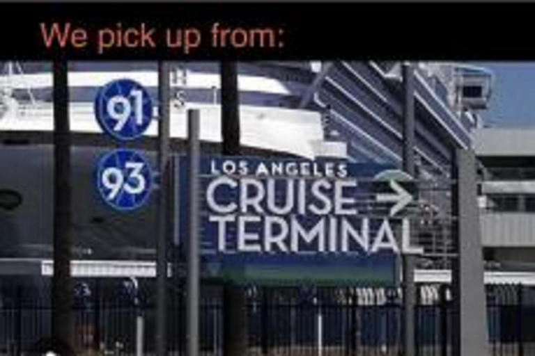 Tour of LA & Hollywood from Royal Caribbean Cruise Terminal