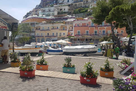 Desde Roma: tour de día de la costa Amalfitana y PompeyaTour en inglés