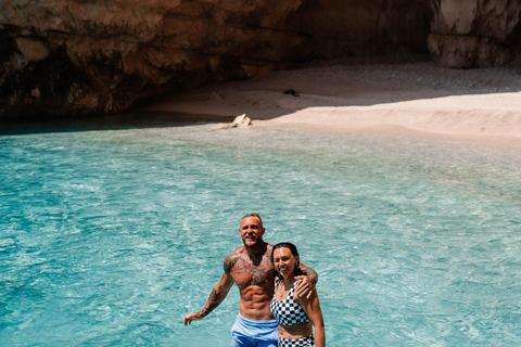 Prywatna łódź na Zakintos: jaskinie Keri, Mizithres, Agalas (maks. 5 osób)