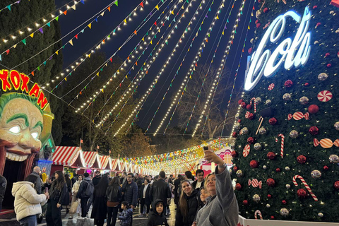 Baku: Winter Lights and Fair Tour with Hot Drinks