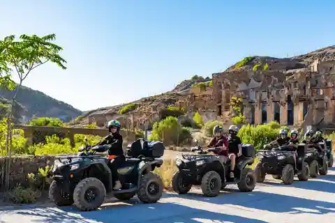 Arbus : excursion en quad entre dunes et mines