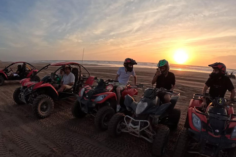 阿加迪尔：日落四轮摩托车骑行+晚餐+格纳瓦音乐阿加迪尔四轮摩托车之旅，含茶点