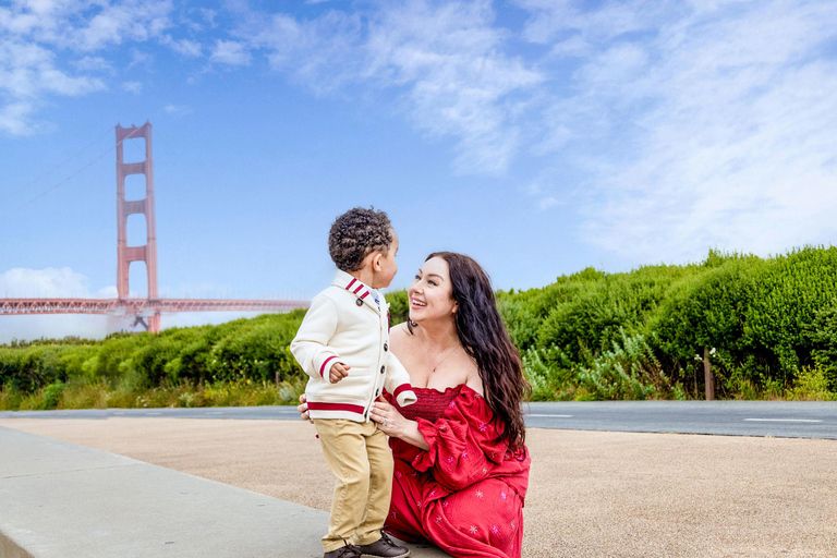 Séance de portrait au Golden Gate Bridge SF