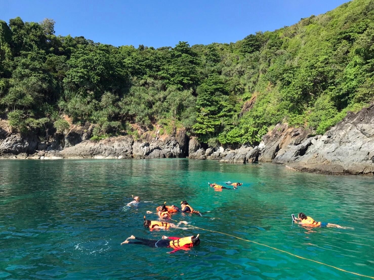 Schnorcheln vor den Inseln Coral, Racha und Maithon per Schnellboot