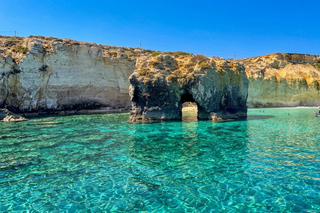 Syracuse: Boat tour of Ortigia Island & Seacaves