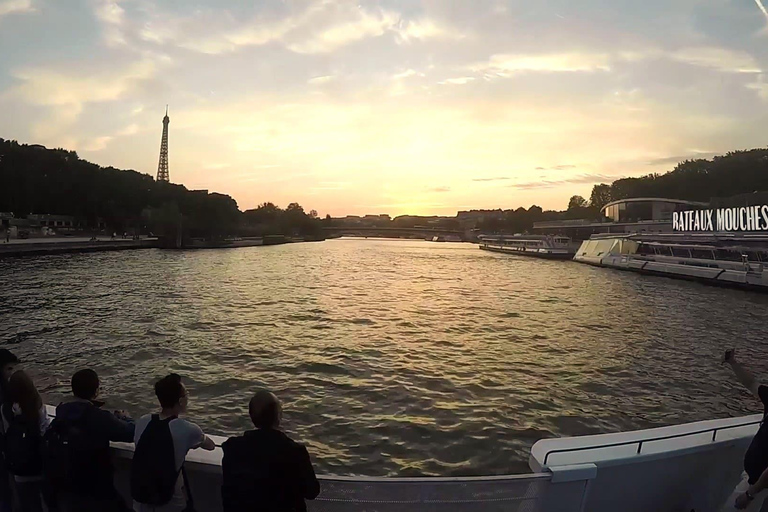 Paris - Seine Sightseeingkryssning på floden Seine med Bateaux MouchesParis: Sightseeing flodkryssning med Bateaux Mouches