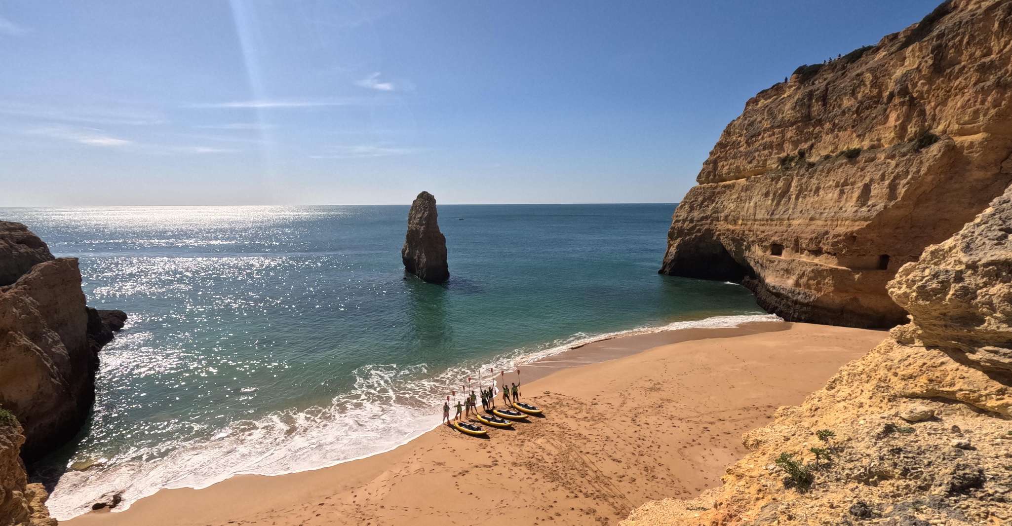 Benagil, Sunrise BENAGIL CAVE KAYAK Guided tour w/ 4k Photos, algarve ...