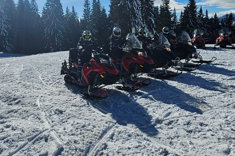ATV or Snowmobile Mountain Tour from Bucharest