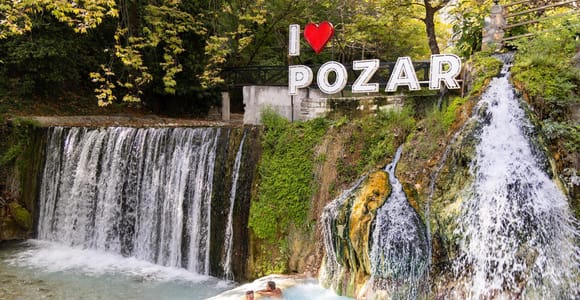 Von Thessaloniki: Pozar-Thermalquellen & Weinprobe