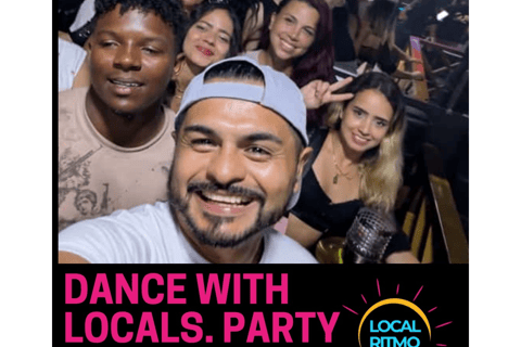 Cartagena: Chiva Party Bus, Dinner, Dance Lesson, & Club