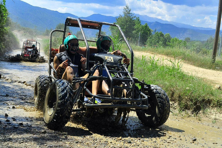 Sida: Privat rafting, zipline, fyrhjuling eller buggy med lunchPrivat forsränning, ziplining, fyrhjuling/ buggy med gemensam upphämtning