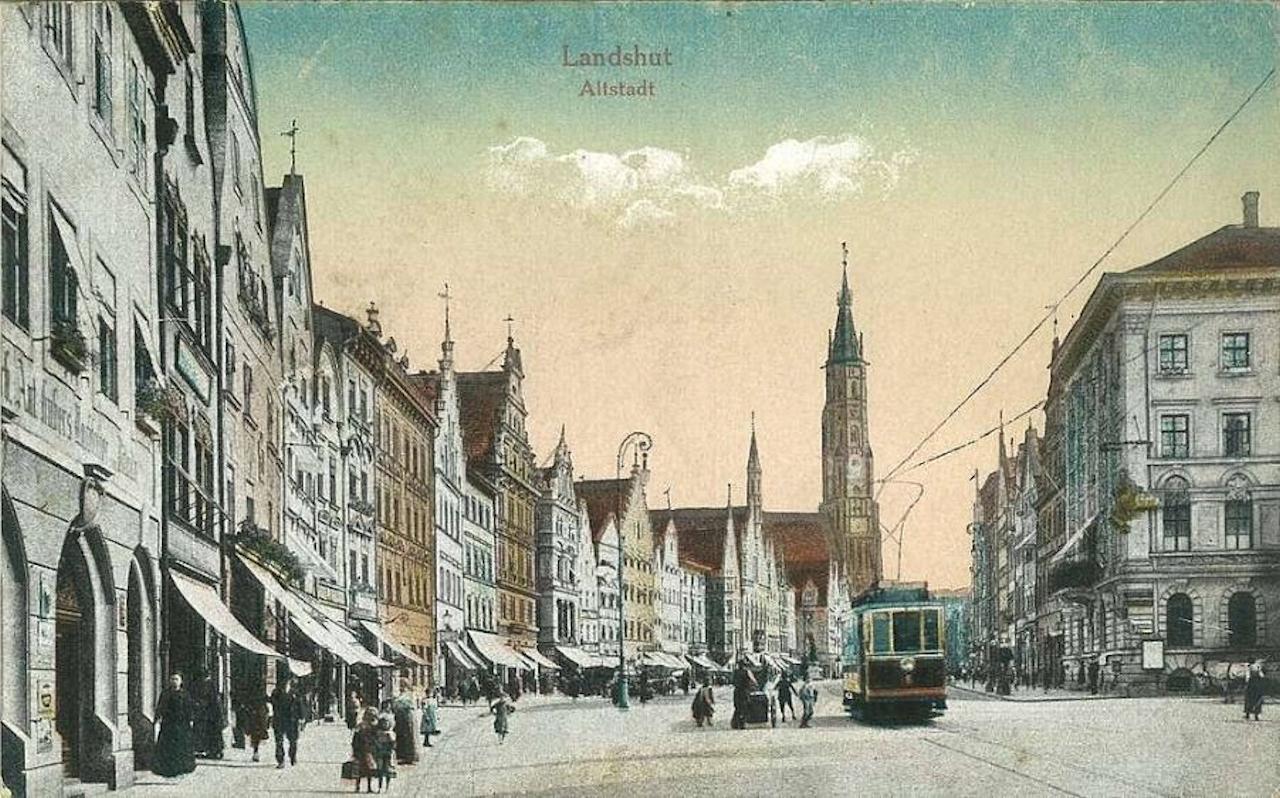Landshut Bilderzeitreise-Tour durch die Innenstadt