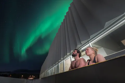 Tromsø : Spa/piscine avec bain, sauna et piscine extérieure chauffée