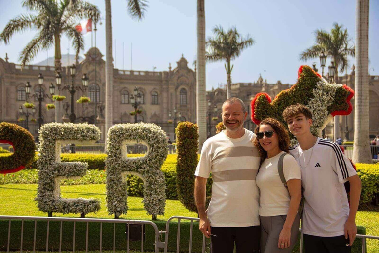 Exploration of Lima Downtown + Pisco Guided Tour from Miraflores