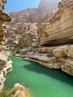 De Muscat, Tour privé Wadi Shab et Sinkhole de soute - Housity