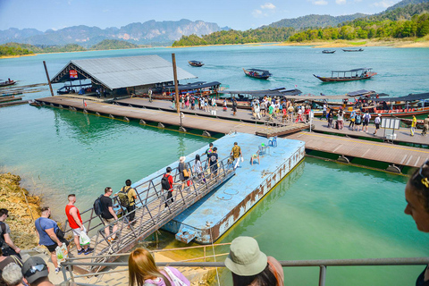 Z Khao Lak: Wycieczka ekologiczna nad jezioro Cheow Lan z lunchemZ Khao Lak: Wycieczka ekologiczna nad jezioro Cheow Larn z lunchem