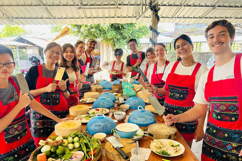 Chiang Mai : Cours de cuisine, visite du marché et du jardin d'herbes thaïlandaises