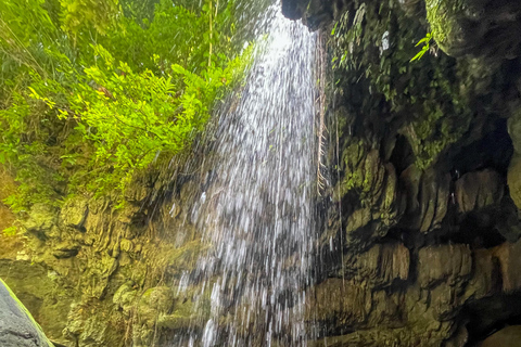San Juan: Arenales Caves, Waterfall, Spring & River Swimming