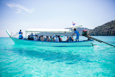 Från Phuket: Snorklingsresa till Surinöarna