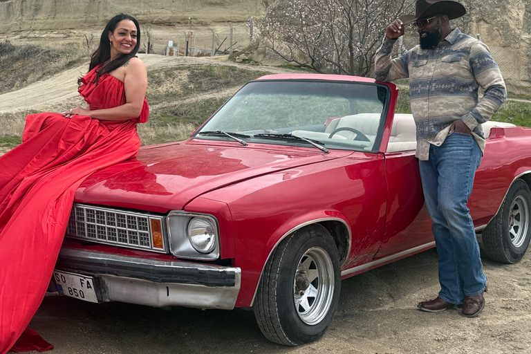 Cappadocia: Sunrise Classic Car Tour with Hotel Pickup
