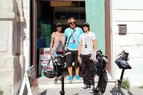 Rom: Einen E-Scooter mieten