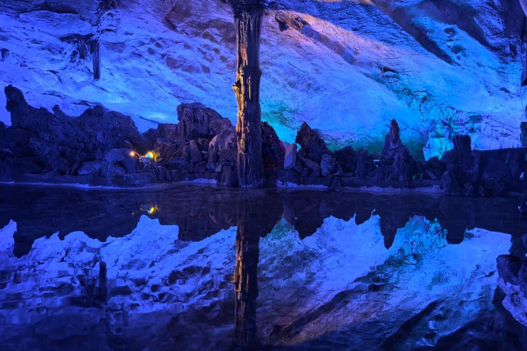 Guilin: Reed Flute Cave & Yangshuo Rafting Private Day Tour Guilin: Reed Flute Cave and Yangshuo Rafting No Tour Guide