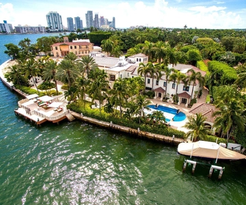 Miami: Celebrity Homes bådtur med guide