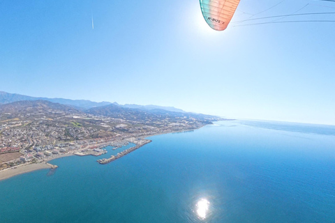 Paratrike flight in Malaga