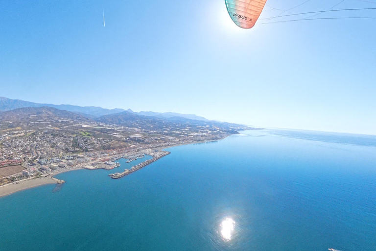 Paratrike flight in Malaga