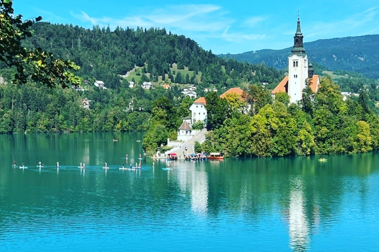 Dagtocht over het meer van Bled vanuit Ljubljana