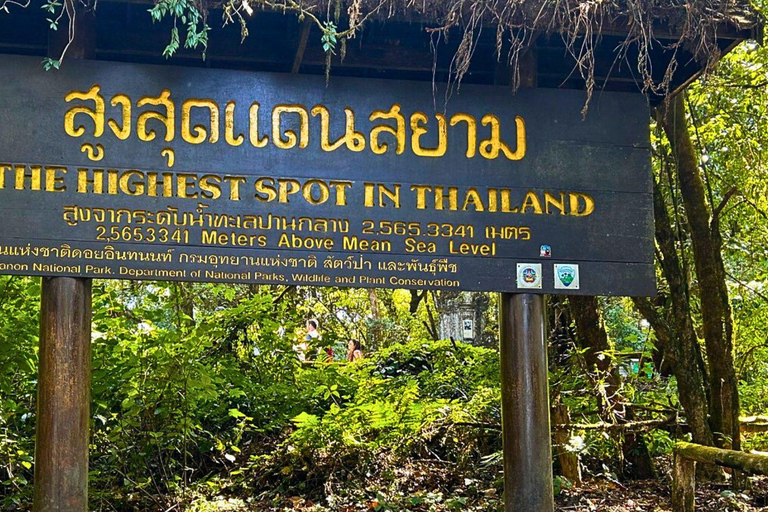 Chiang Mai : Parc national de Doi Inthanon et randonnée Pha Dok Siew