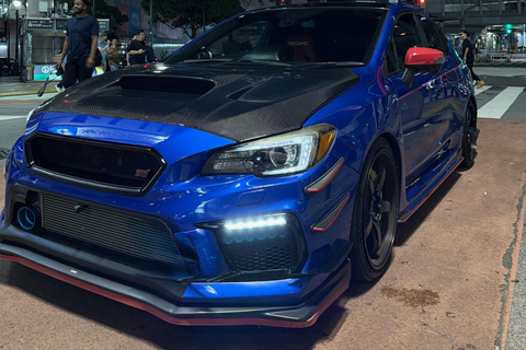 Tokyo: Daikoku PA & Shibuya Private Tour in a 500hp WRX STI